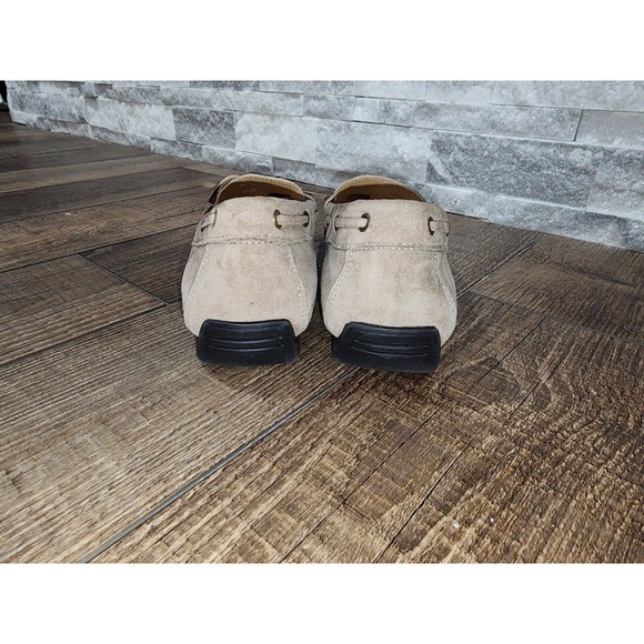 WOMENS VAN ELI BROWN SUEDE RUBY PERFORATED COMFORT SHOES MOCASSINS 8.5 A - Picture 6 of 10